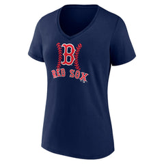 Masataka Yoshida Boston Red Sox Women's Fastball Player Name & Number V-Neck T-Shirt - MLB