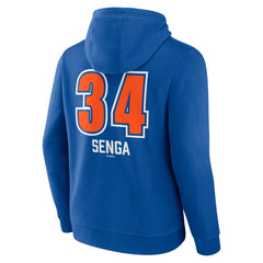 Kodai Senga New York Mets Fastball Player Name & Number Pullover Hoodie - MLB