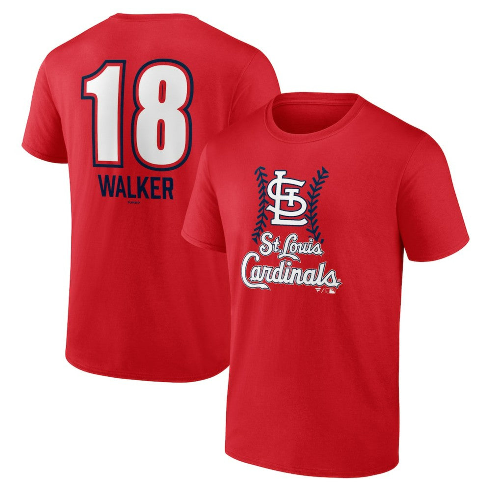 Jordan Walker St. Louis Cardinals Fastball Player Name & Number T-Shirt - MLB