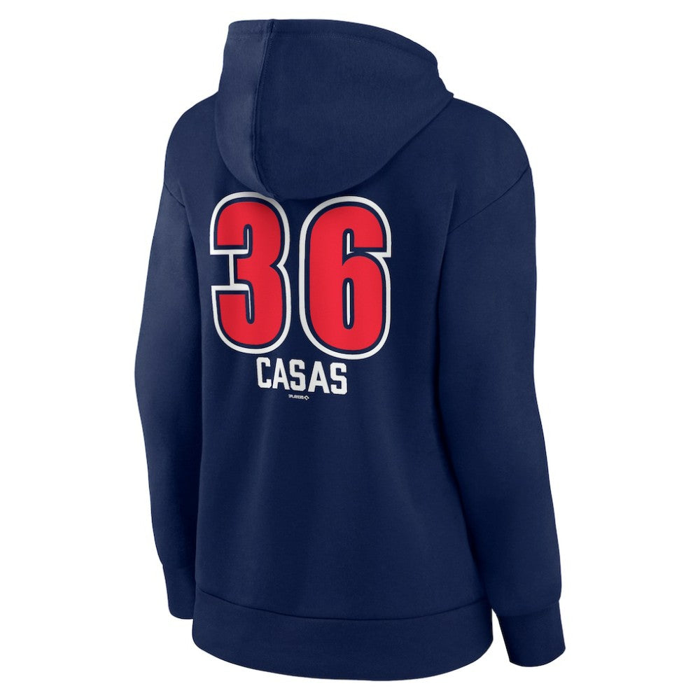 Triston Casas Boston Red Sox Women's Fastball Player Name & Number Pullover Hoodie - MLB