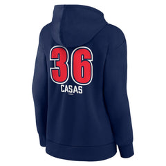 Triston Casas Boston Red Sox Women's Fastball Player Name & Number Pullover Hoodie - MLB