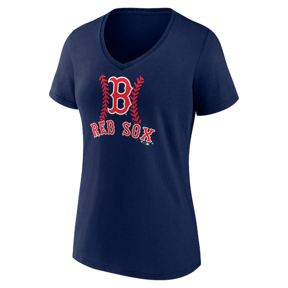 Triston Casas Boston Red Sox Women's Fastball Player Name & Number V-Neck T-Shirt - MLB