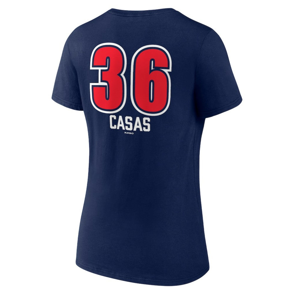 Triston Casas Boston Red Sox Women's Fastball Player Name & Number V-Neck T-Shirt - MLB