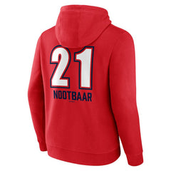 Lars Nootbaar St. Louis Cardinals Fastball Player Name & Number Pullover Hoodie - MLB