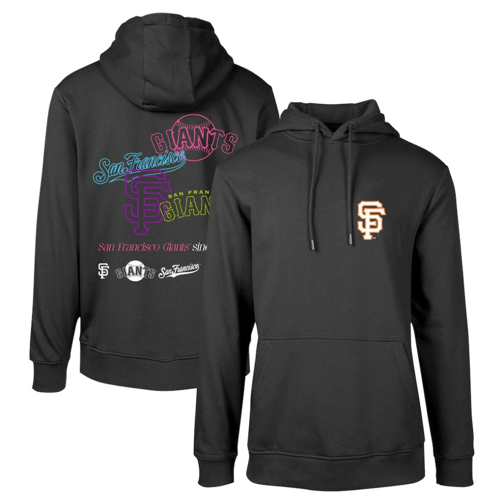 San Francisco Giants Levelwear Podium Vintage Pullover Hoodie - MLB