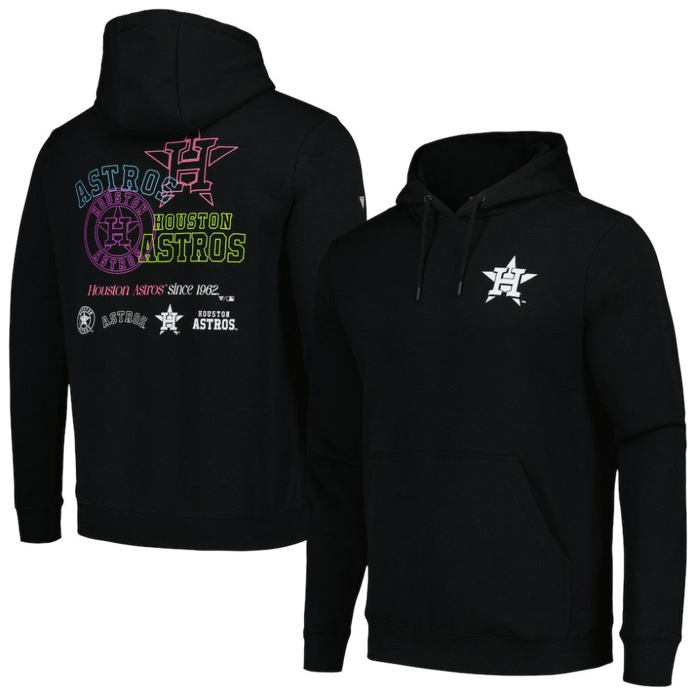 Houston Astros Levelwear Podium Vintage Pullover Hoodie - MLB