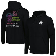 Houston Astros Levelwear Podium Vintage Pullover Hoodie - MLB