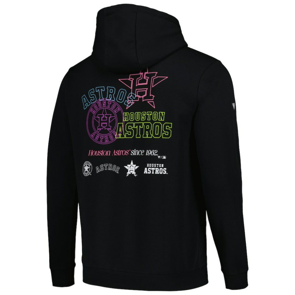 Houston Astros Levelwear Podium Vintage Pullover Hoodie - MLB