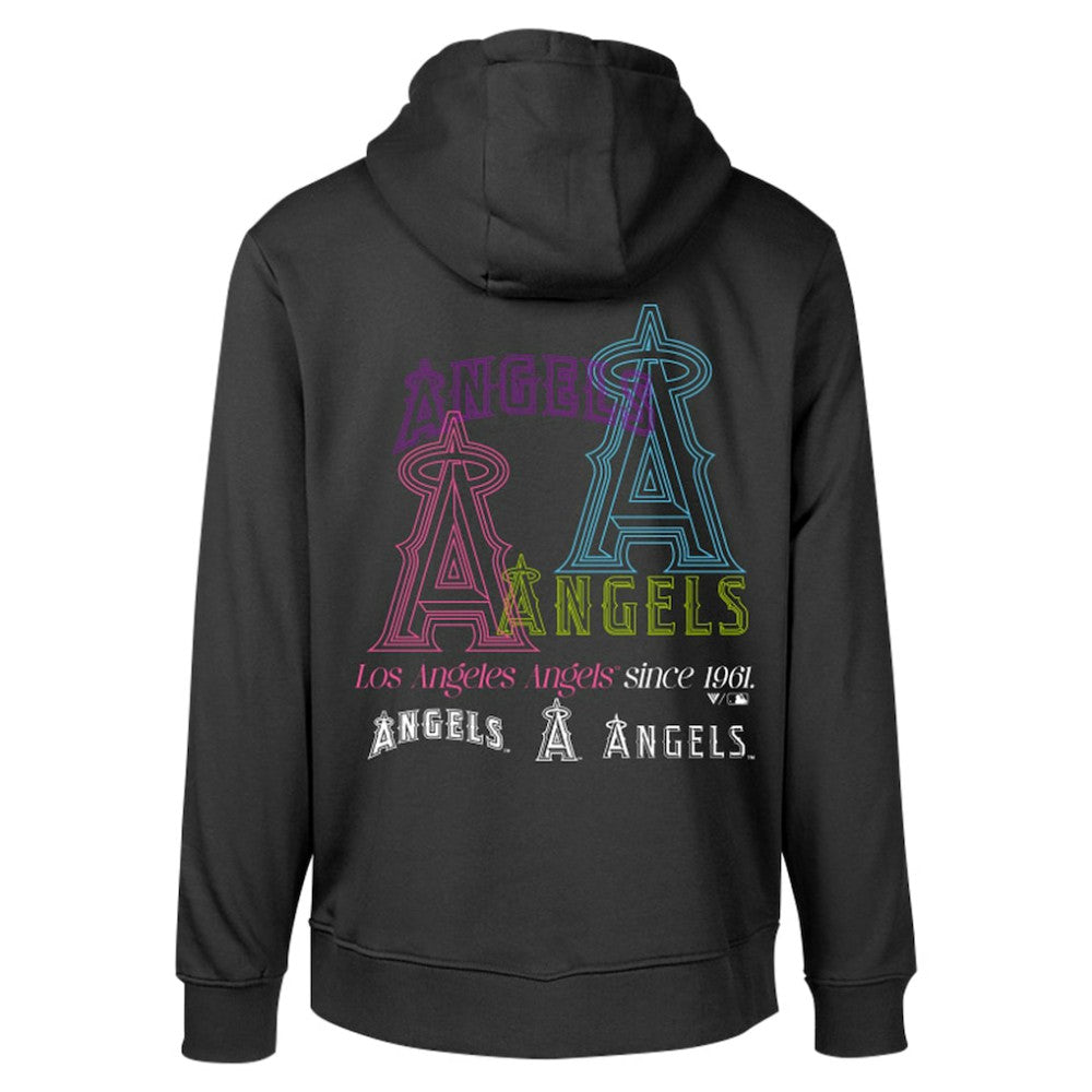 Los Angeles Angels Levelwear Podium Vintage Pullover Hoodie - MLB