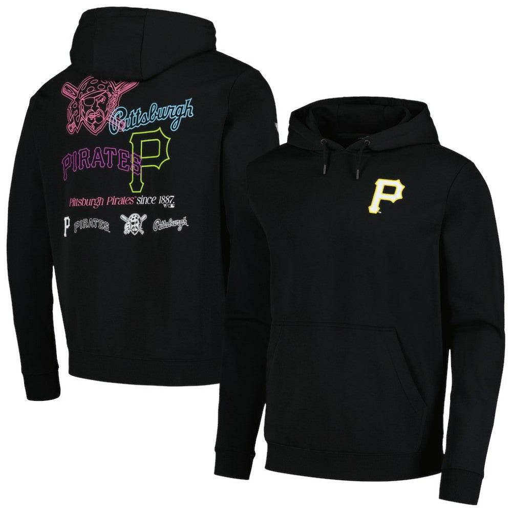 Pittsburgh Pirates Levelwear Podium Vintage Pullover Hoodie - MLB