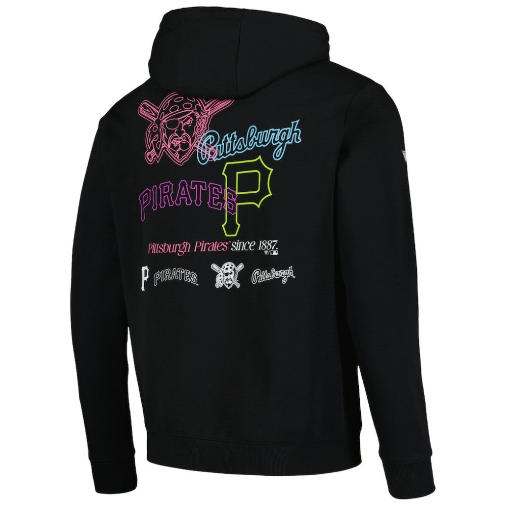 Pittsburgh Pirates Levelwear Podium Vintage Pullover Hoodie - MLB