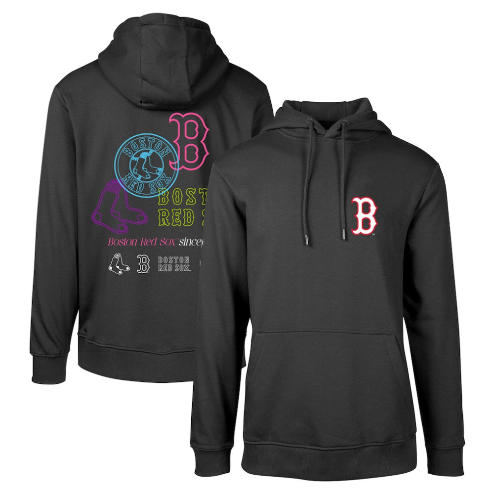 Boston Red Sox Levelwear Podium Vintage Pullover Hoodie - MLB