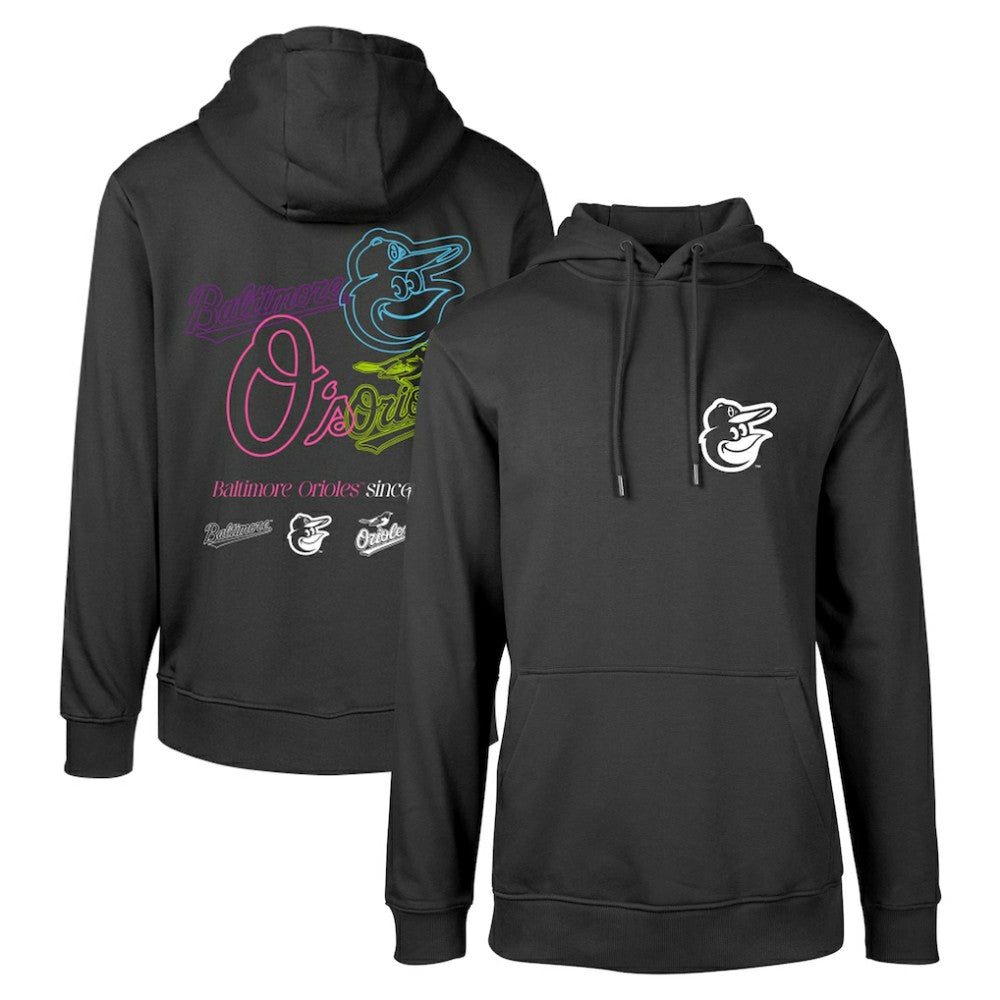 Baltimore Orioles Levelwear Podium Vintage Pullover Hoodie - MLB