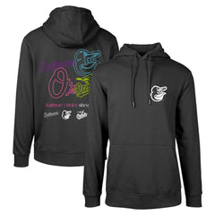 Baltimore Orioles Levelwear Podium Vintage Pullover Hoodie - MLB