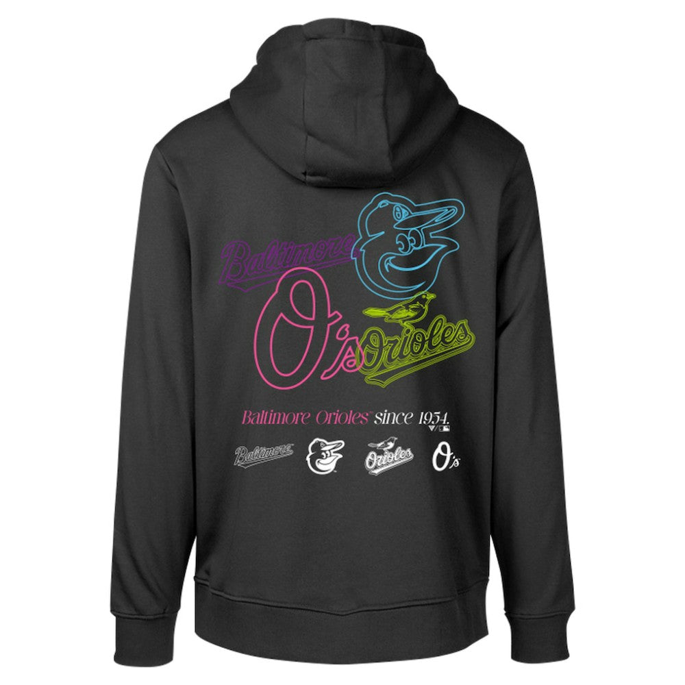 Baltimore Orioles Levelwear Podium Vintage Pullover Hoodie - MLB