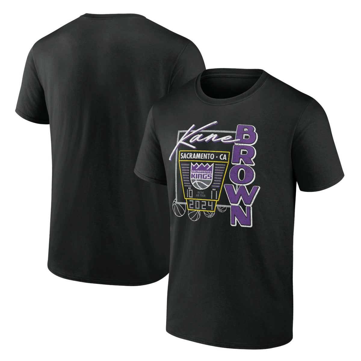 Kane Brown x Sacramento Kings T-Shirt Black - NBA