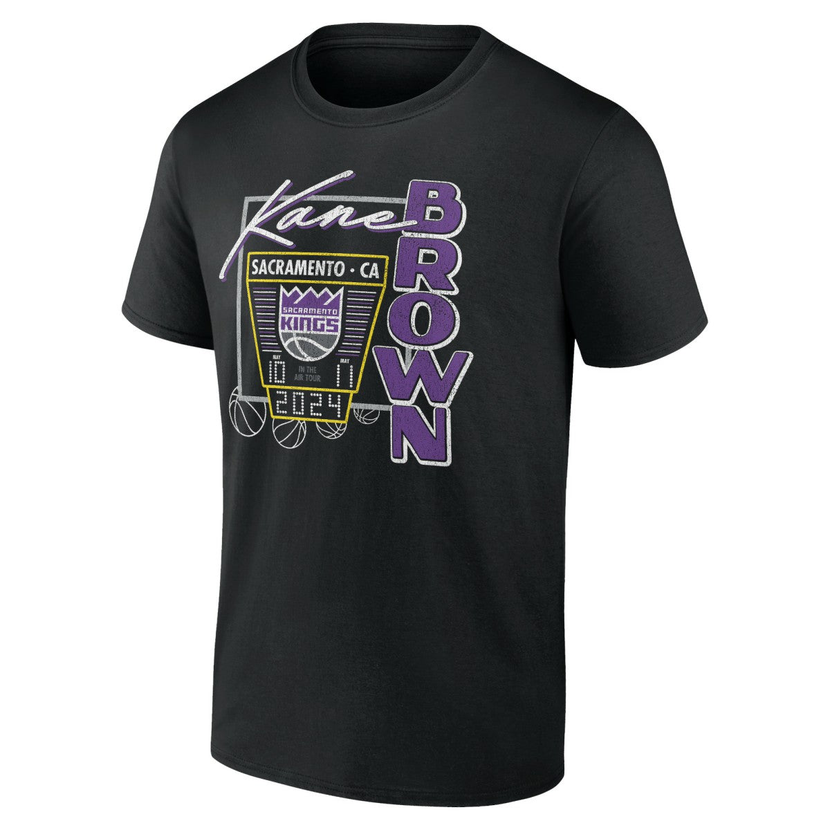 Kane Brown x Sacramento Kings T-Shirt Black - NBA