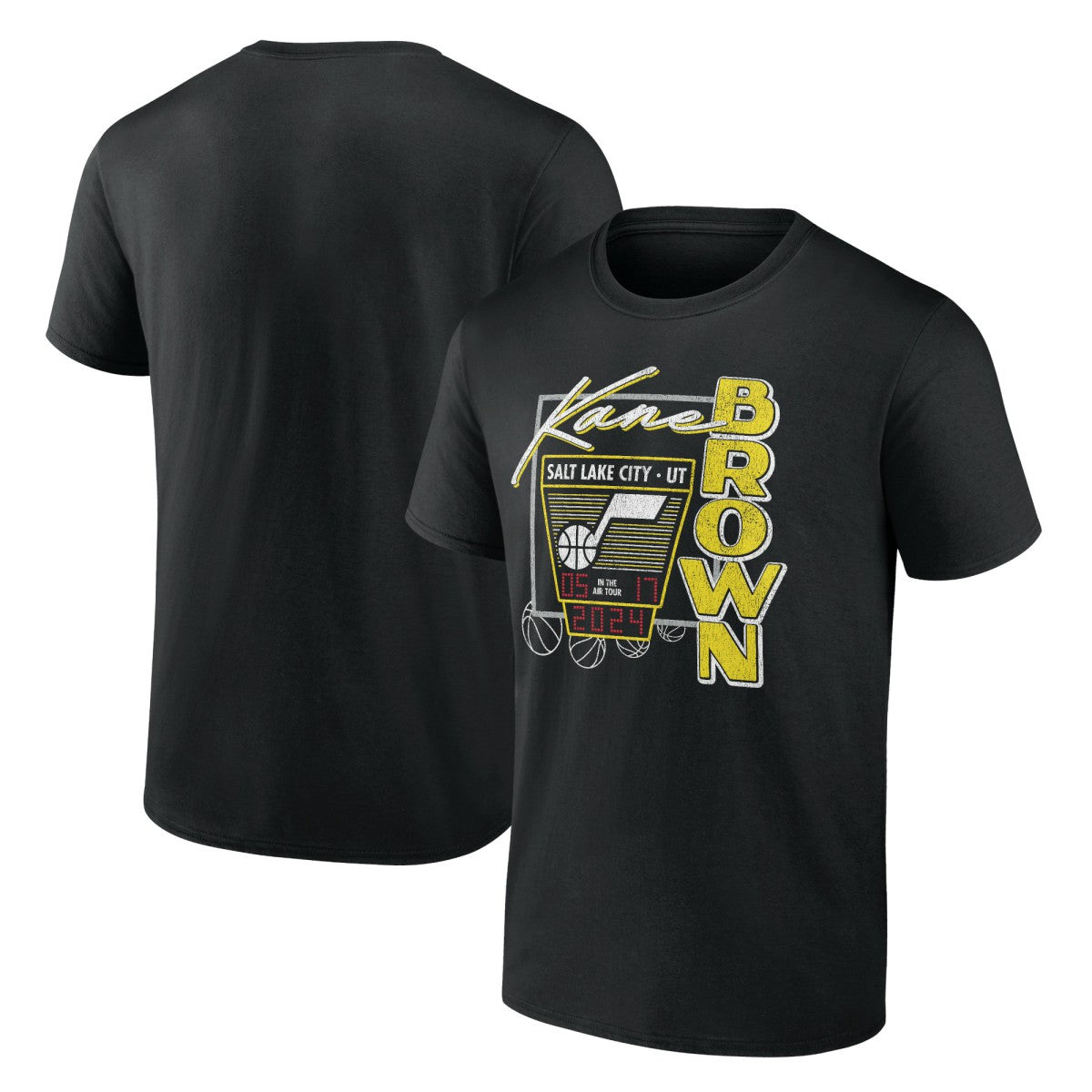 Kane Brown x Utah Jazz T-Shirt Black - NBA