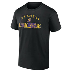 Los Angeles Lakers Graffiti Arch T-Shirt Black - NBA