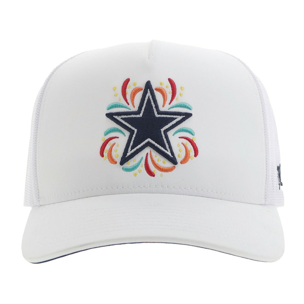 Dallas Cowboys HOOey NFL Fiesta Adjustable Trucker Hat – White | NFL
