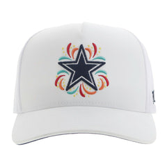 Dallas Cowboys HOOey NFL Fiesta Adjustable Trucker Hat – White | NFL