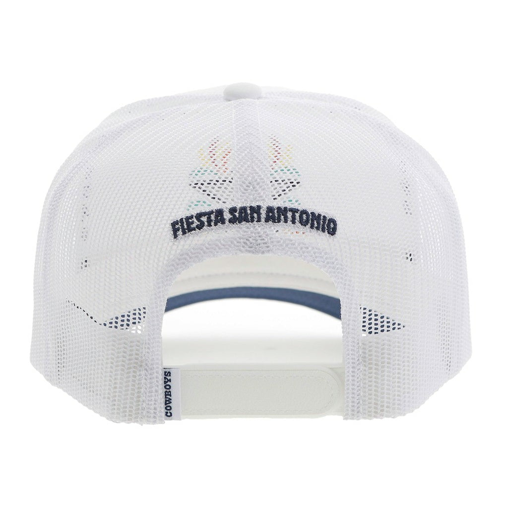 Dallas Cowboys HOOey NFL Fiesta Adjustable Trucker Hat – White | NFL