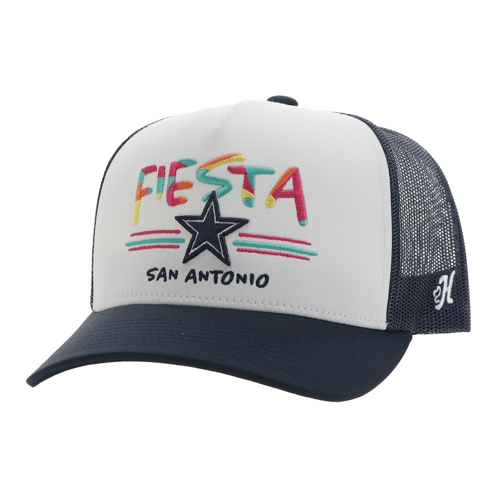 Dallas Cowboys HOOey NFL Fiesta Adjustable Trucker Hat – White/Navy | NFL