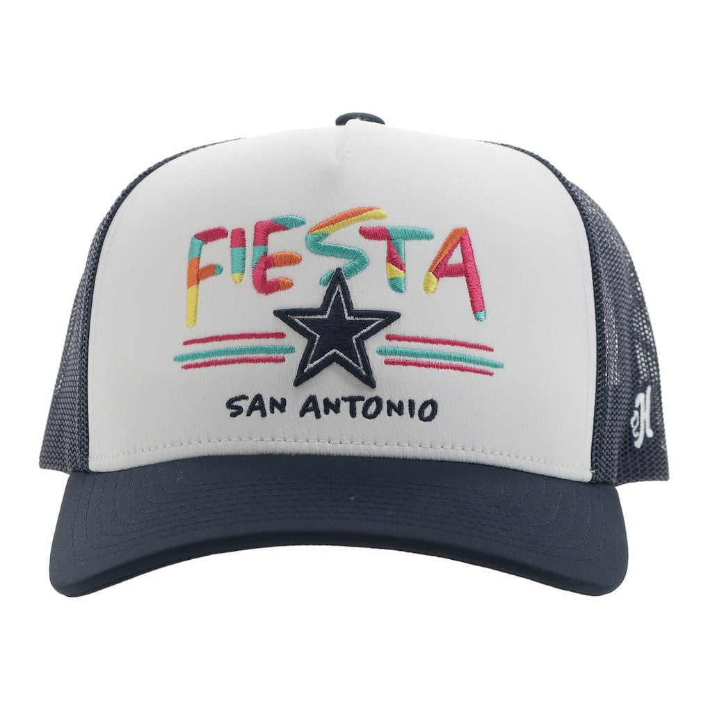Dallas Cowboys HOOey NFL Fiesta Adjustable Trucker Hat – White/Navy | NFL