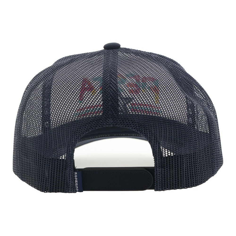 Dallas Cowboys HOOey NFL Fiesta Adjustable Trucker Hat – White/Navy | NFL