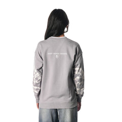 Vegas Golden Knights The Wild Collective Unisex Tie-Dye Double Collar Pullover Sweatshirt - Gray - NHL