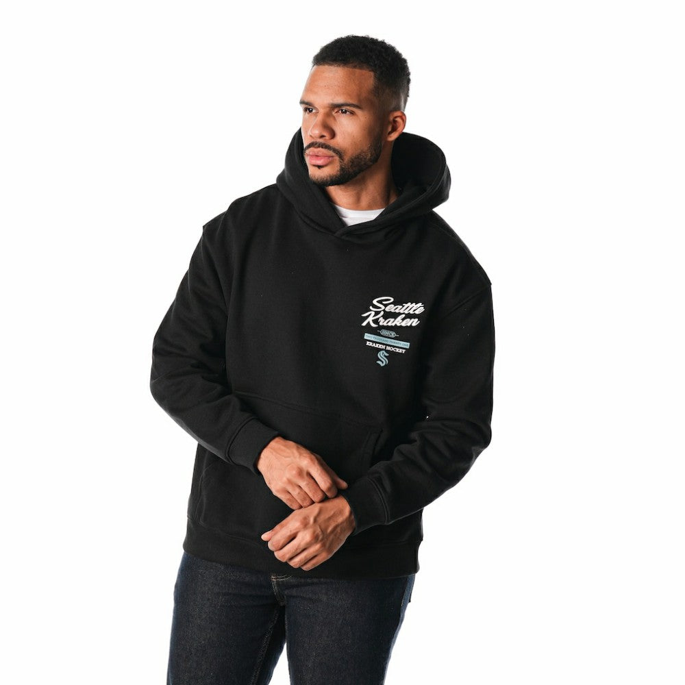 Seattle Kraken The Wild Collective Unisex Pullover Hoodie - Black - NHL