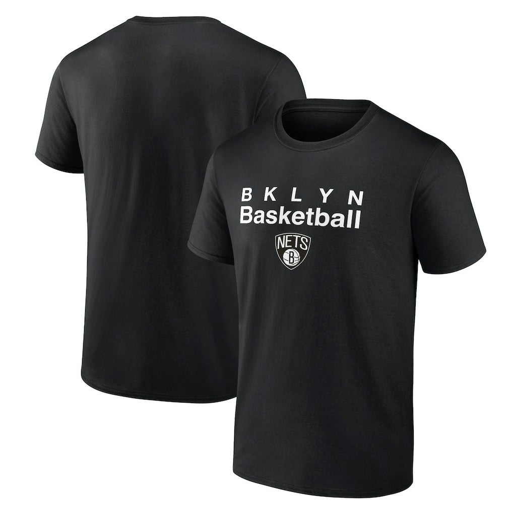 Brooklyn Nets Pick & Roll Coverage T-Shirt Black - NBA
