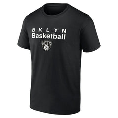 Brooklyn Nets Pick & Roll Coverage T-Shirt Black - NBA