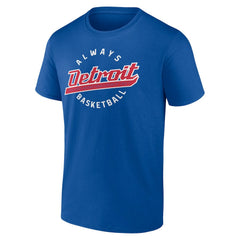Detroit Pistons Full Court Press T-Shirt Blue - NBA