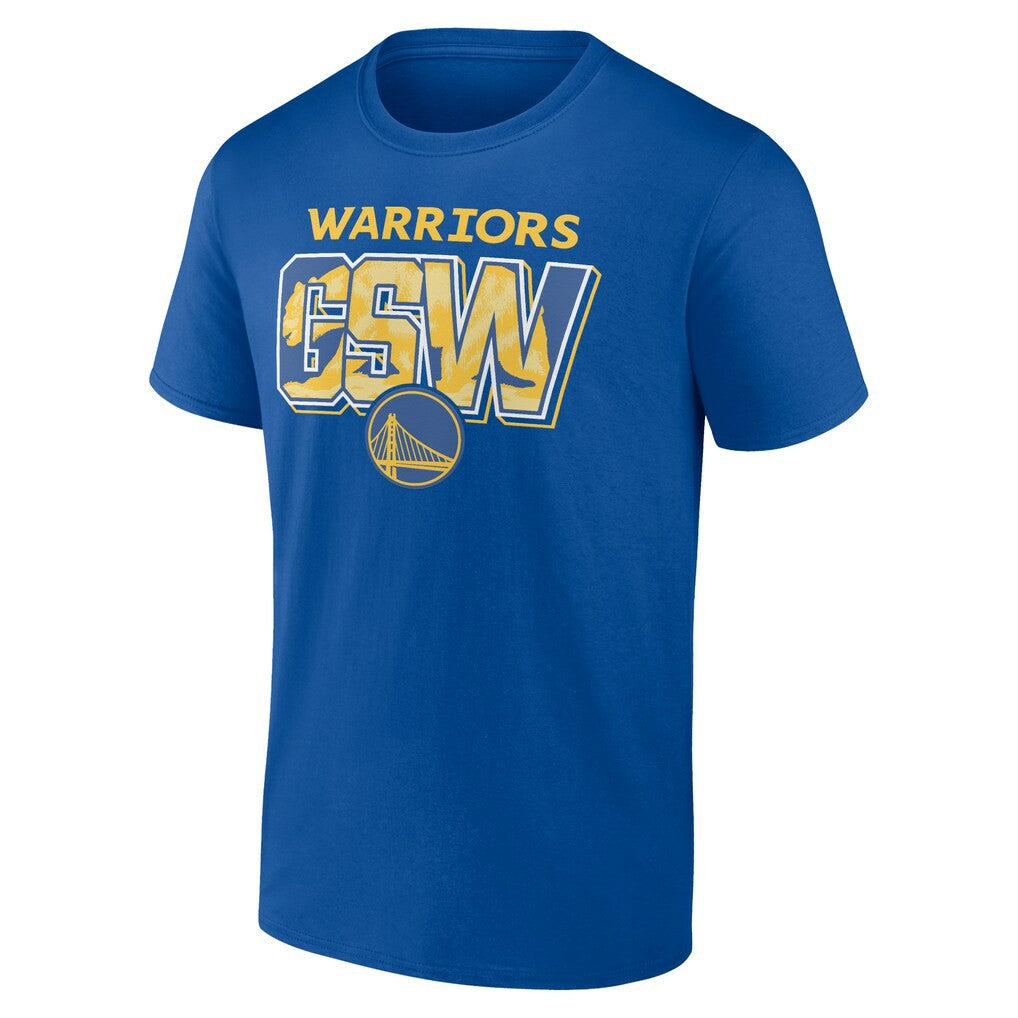 Golden State Warriors Full Court Press T-Shirt Royal - NBA