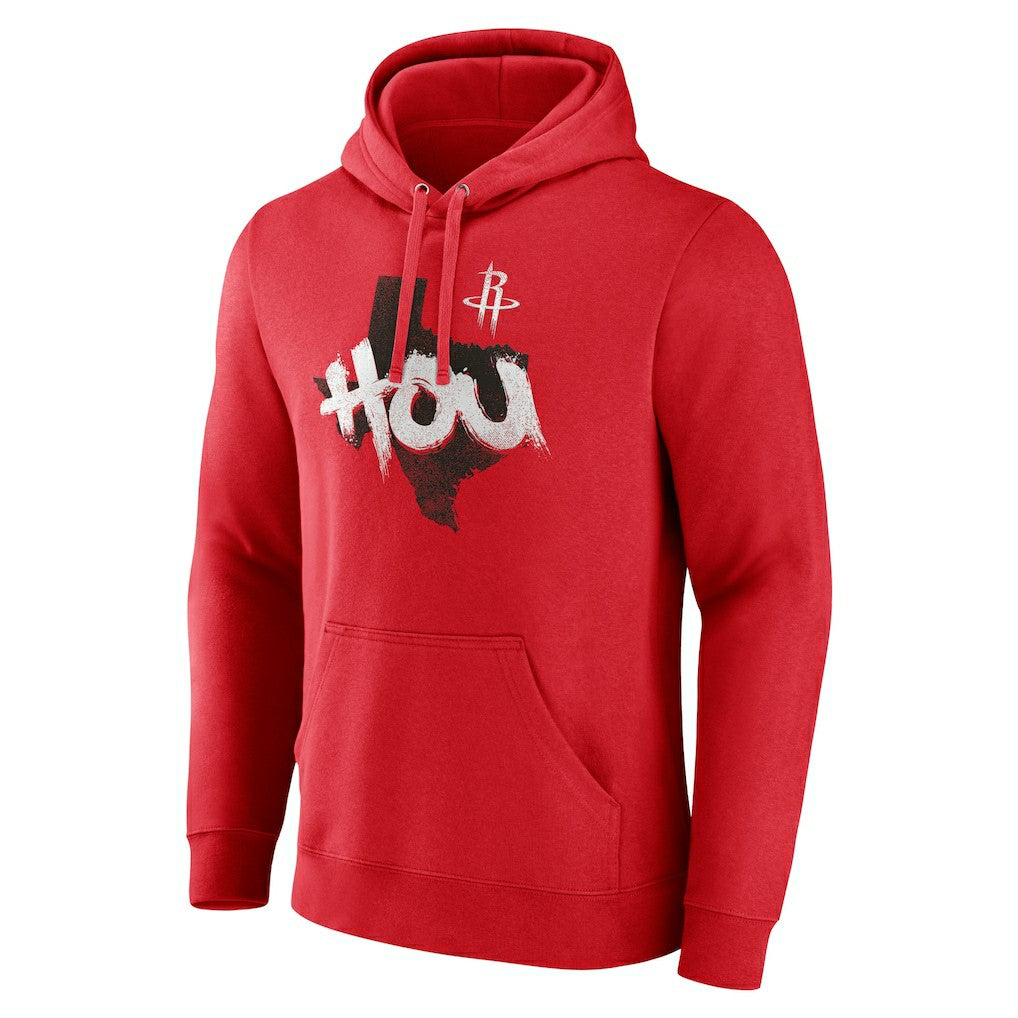 Houston Rockets Pick & Roll Coverage Pullover Hoodie Red - NBA