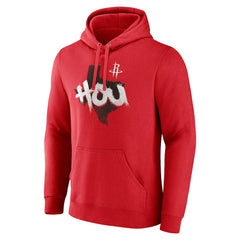Houston Rockets Pick & Roll Coverage Pullover Hoodie Red - NBA