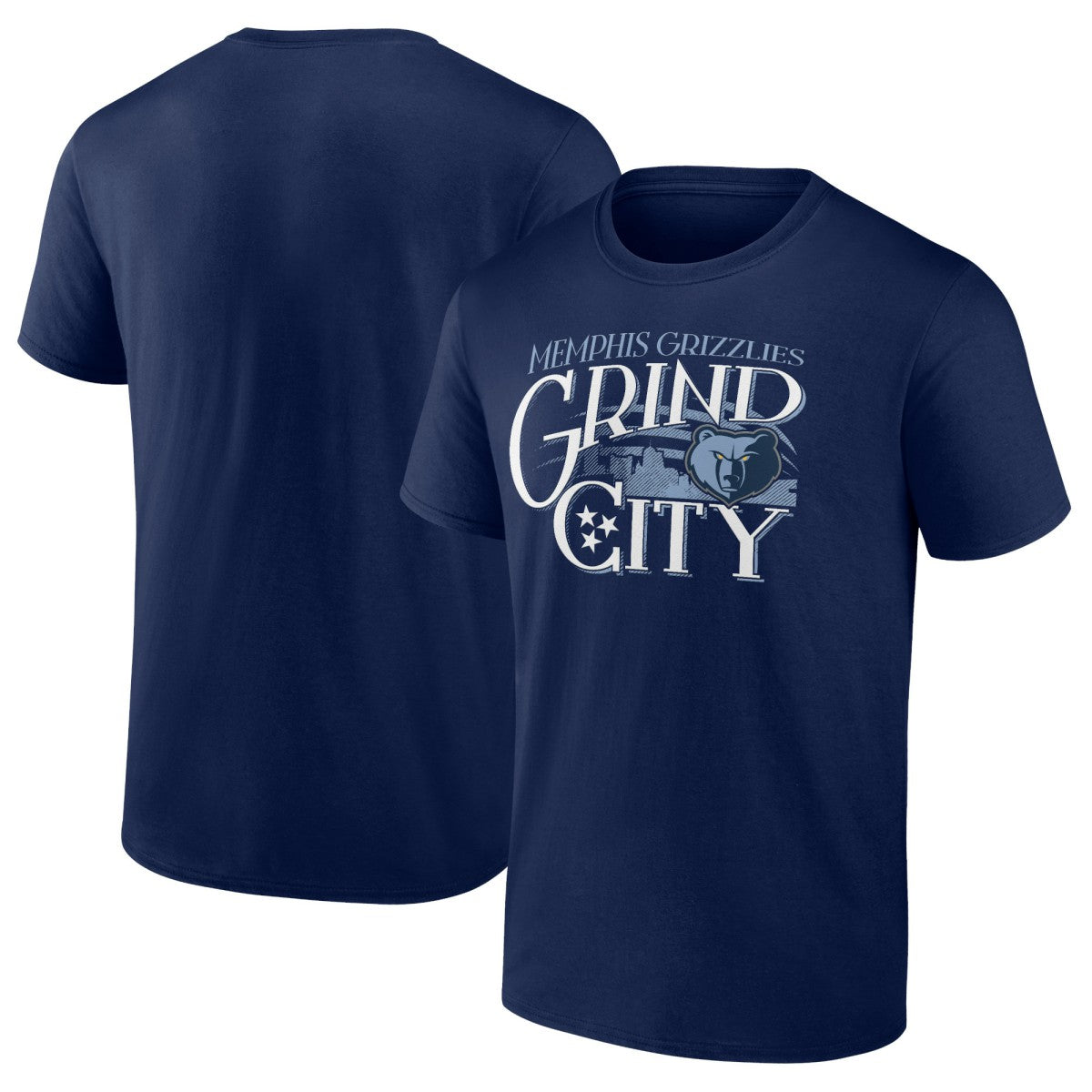 Memphis Grizzlies Full Court Press T-Shirt Navy - NBA