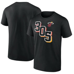 Miami Heat Half Court Offense T-Shirt Black - NBA