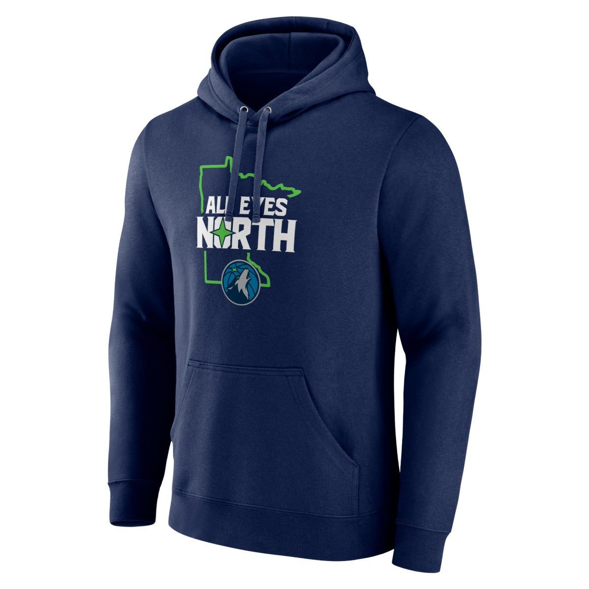 Minnesota Timberwolves Pick & Roll Coverage Pullover Hoodie Navy - NBA