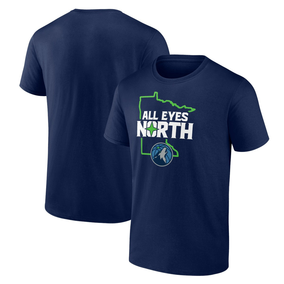 Minnesota Timberwolves Pick & Roll Coverage T-Shirt Navy - NBA