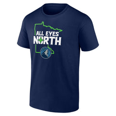 Minnesota Timberwolves Pick & Roll Coverage T-Shirt Navy - NBA
