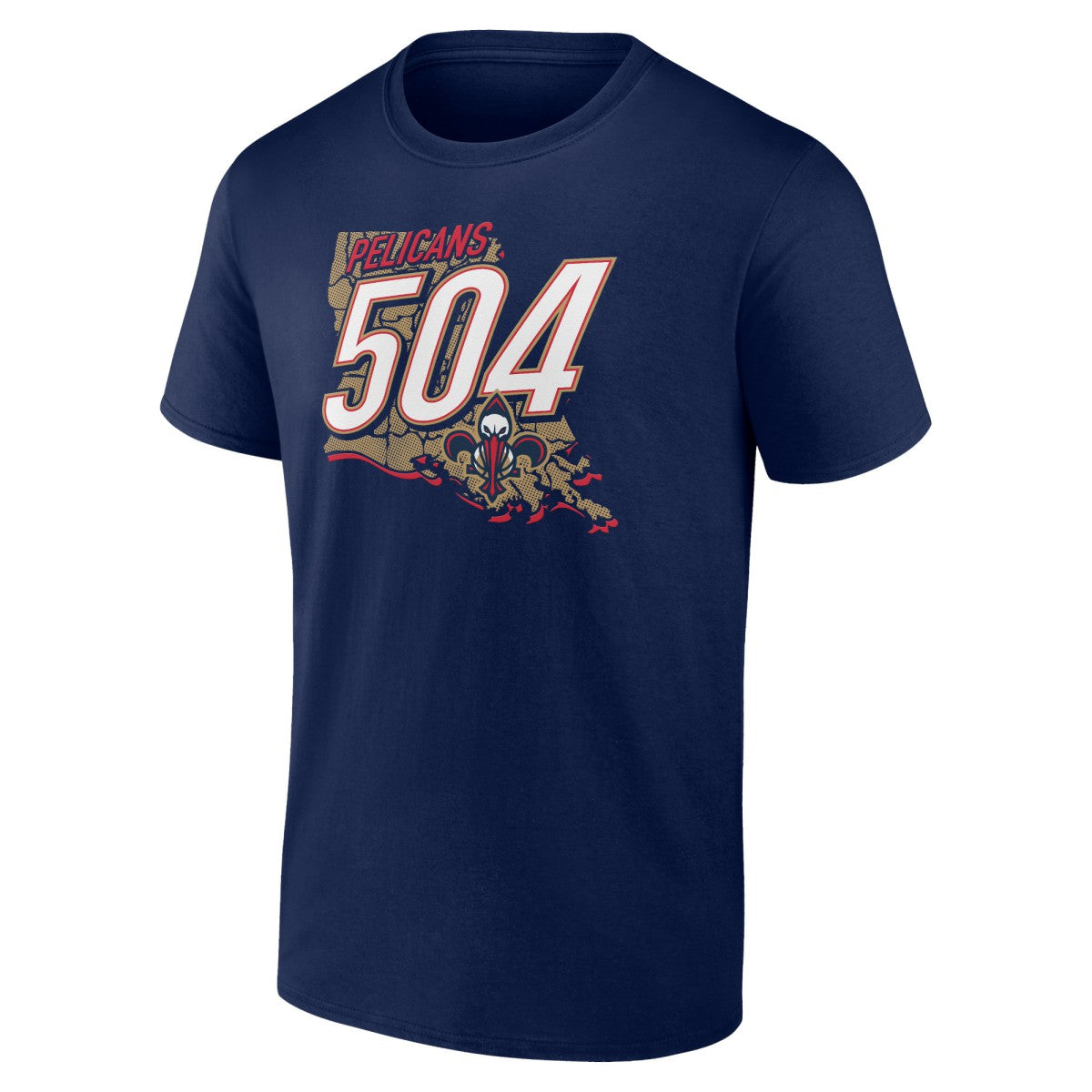 New Orleans Pelicans Full Court Press T-Shirt Navy - NBA