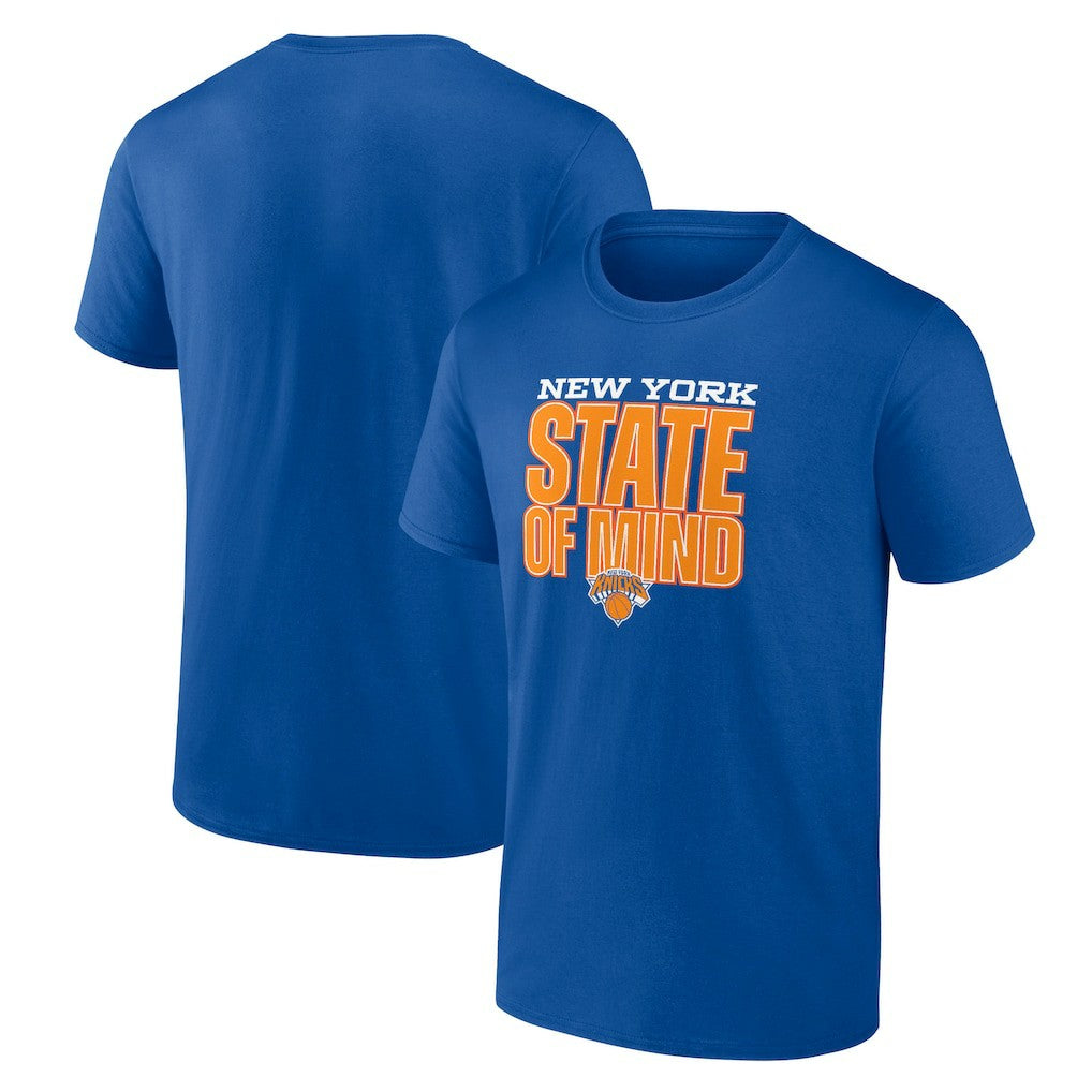 New York Knicks Pick & Roll Coverage T-Shirt Blue - NBA
