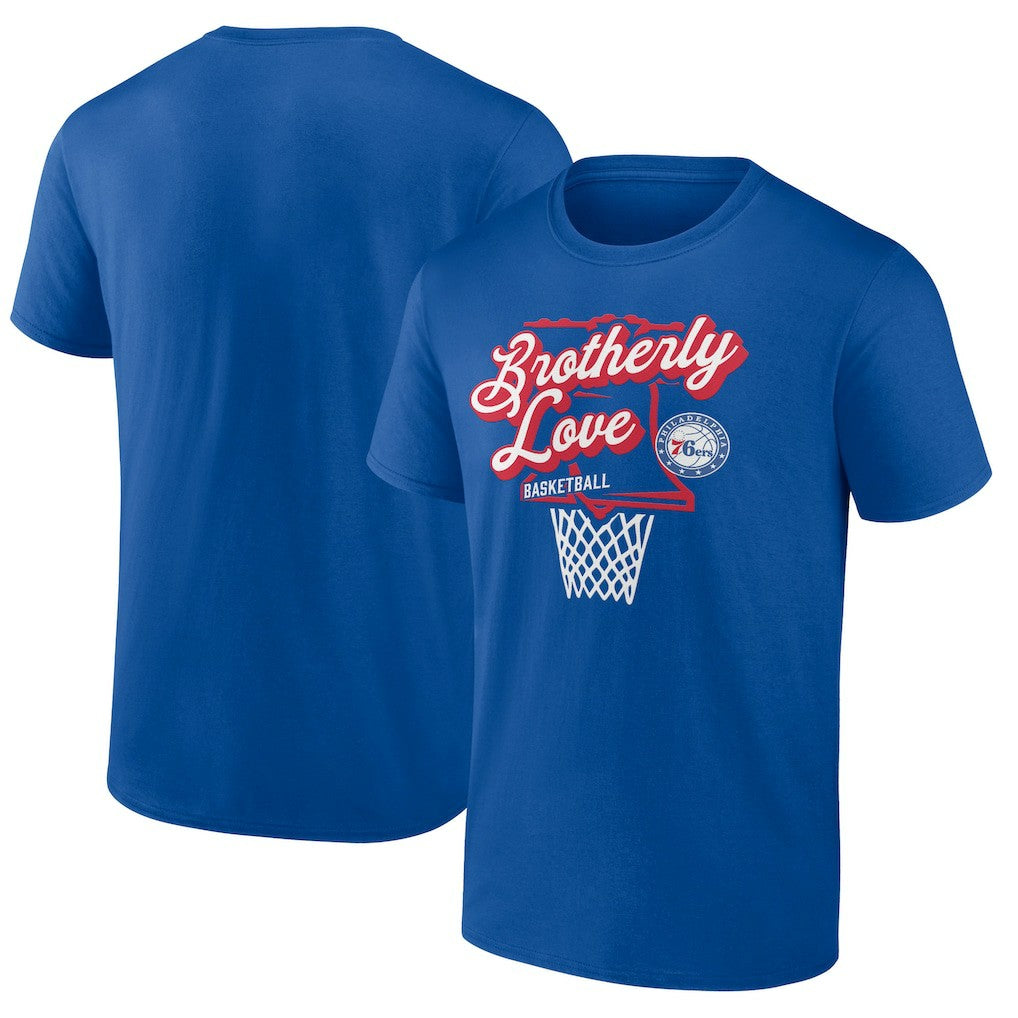 Philadelphia 76ers Half Court Offense T-Shirt Royal - NBA