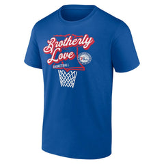 Philadelphia 76ers Half Court Offense T-Shirt Royal - NBA