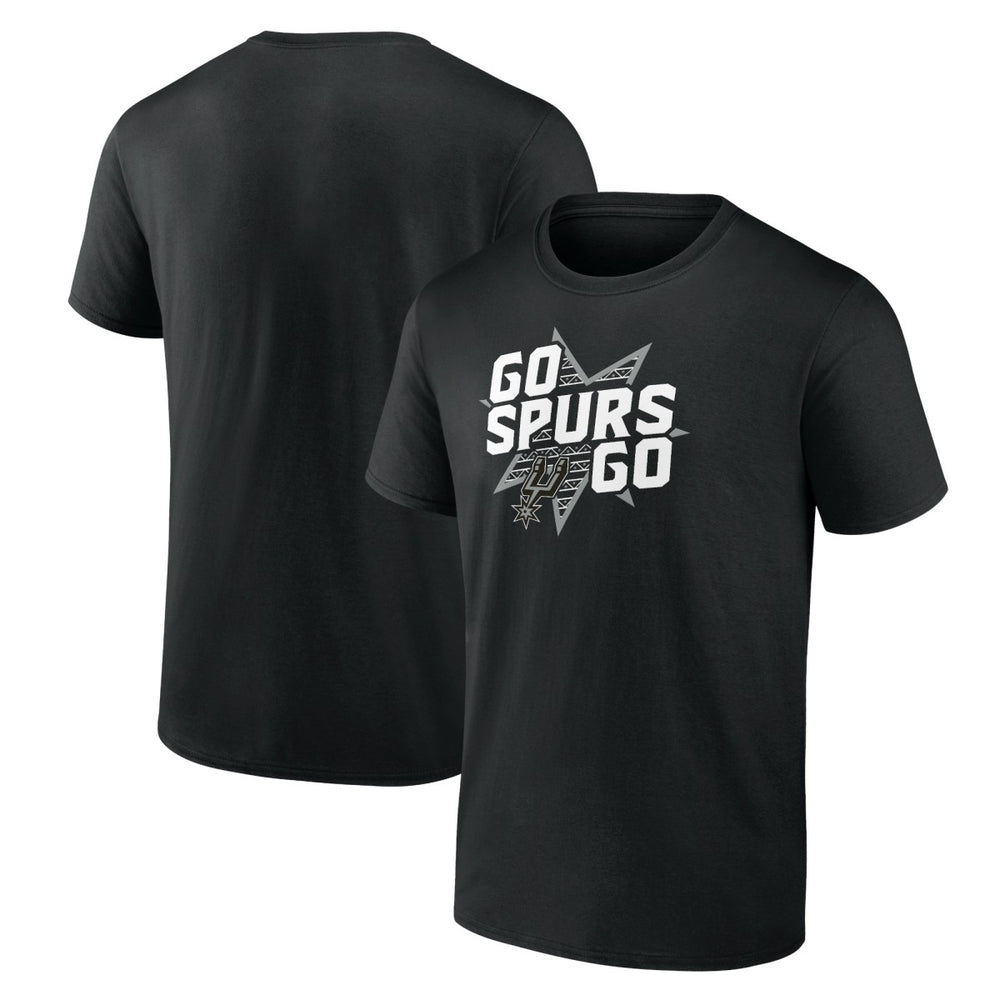 San Antonio Spurs Pick & Roll Coverage T-Shirt Black - NBA