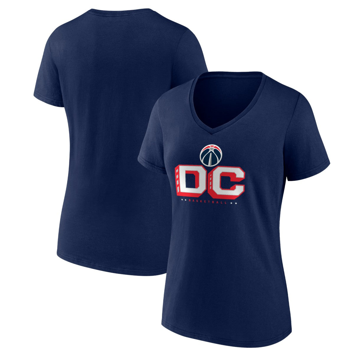 Washington Wizards Pick & Roll Coverage V-Neck T-Shirt Navy - NBA