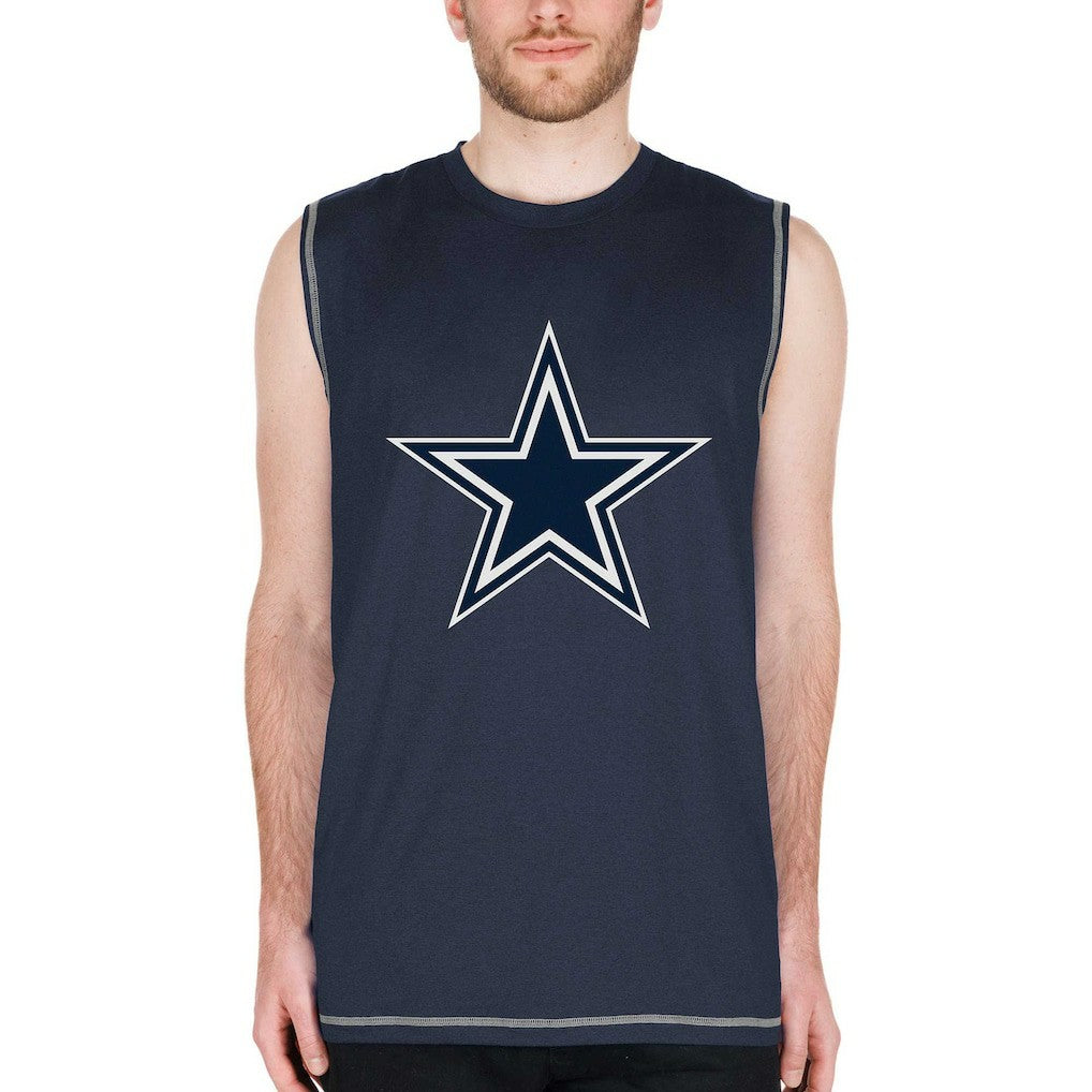 Dallas Cowboys New Era Muscle Tank Top Navy | NFL