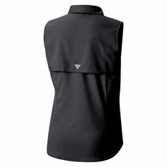 Tampa Bay Buccaneers Women's PFG Tamiami Omni-Shade Sleeveless Button-Up Shirt Black | Columbia